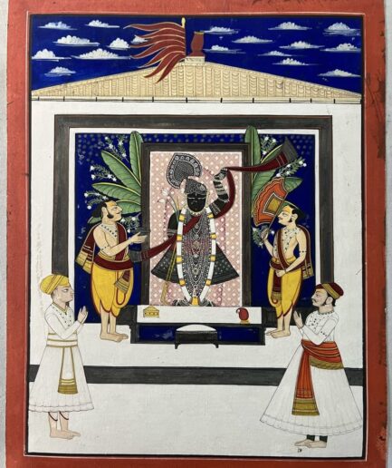 Miniature Rajbhog Aarti