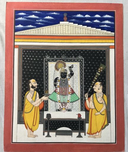 Miniature Rajbhog Aarti
